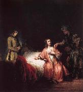 Joseph is accused of Potifars wife Rembrandt